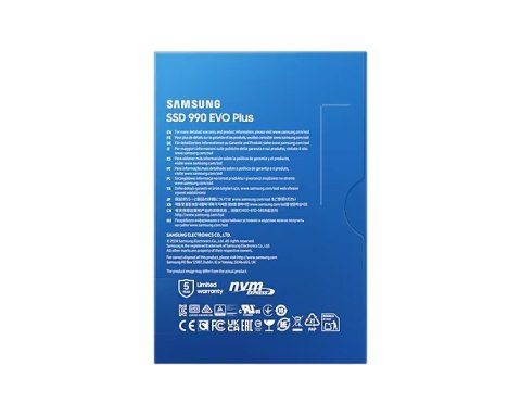 Samsung Dysk SSD 990Evo Plus NVMe MZ-V9S4T0BW Samsung Dysk SSD 990Evo Plus NVMe MZ-V9S4T0BW