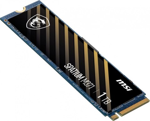 MSI Dysk SSD SPATIUM M371 1TB M.2 PCIe3 2350/1700MB/s MSI Dysk SSD SPATIUM M371 1TB M.2 PCIe3 2350/1700MB/s