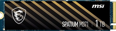 MSI Dysk SSD SPATIUM M371 1TB M.2 PCIe3 2350/1700MB/s MSI Dysk SSD SPATIUM M371 1TB M.2 PCIe3 2350/1700MB/s