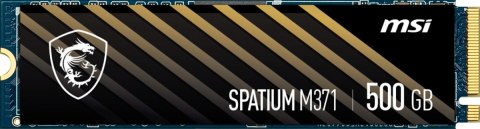 MSI Dysk SSD SPATIUM M371 500GB M.2 PCIe3 2200/1150MB/s