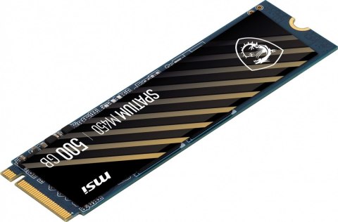 MSI Dysk SSD SPATIUM M450 500GB M.2 PCIe4 3600/2300MB/s MSI Dysk SSD SPATIUM M450 500GB M.2 PCIe4 3600/2300MB/s