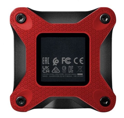Adata Zewnętrzny dysk SSD SD620 2TB U3.2A 520/460 MB/s Red Adata Zewnętrzny dysk SSD SD620 2TB U3.2A 520/460 MB/s Red