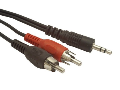 Gembird Kabel MINIJACK/2XRCA (CHINCH)M/M 5M Gembird Kabel MINIJACK/2XRCA (CHINCH)M/M 5M