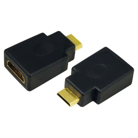 LogiLink Adapter HDMI typ A żeński - Mini HDMI typ C męski LogiLink Adapter HDMI typ A żeński - Mini HDMI typ C męski