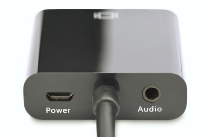 Digitus Konwerter/adapter audio-video HDMI do VGA, 1080p FHD, z audio 3.5mm MiniJack Digitus Konwerter/adapter audio-video HDMI do VGA, 1080p FHD, z audio 3.5mm MiniJack