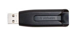 Verbatim Pendrive V3 USB 3.0 Drive 256GB Czarny Verbatim Pendrive V3 USB 3.0 Drive 256GB Czarny