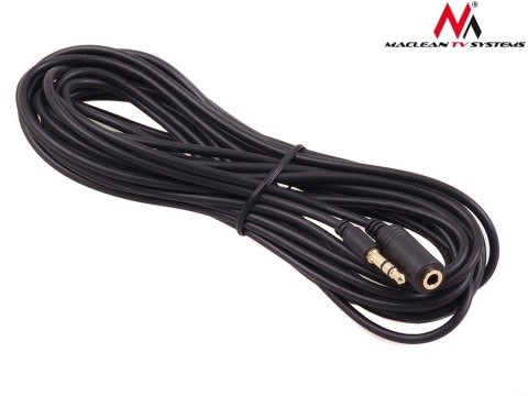 Maclean Przewód jack 3.5mm wtyk-gniazdo 15m MCTV-823 Maclean Przewód jack 3.5mm wtyk-gniazdo 15m MCTV-823