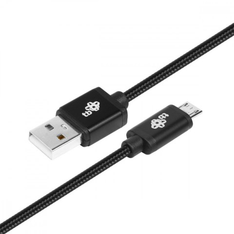 TB Kabel USB-Micro USB 1.5 m. czarny sznurek TB Kabel USB-Micro USB 1.5 m. czarny sznurek