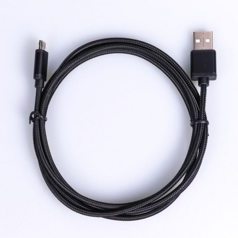 TB Kabel USB-Micro USB 1.5 m. czarny sznurek TB Kabel USB-Micro USB 1.5 m. czarny sznurek