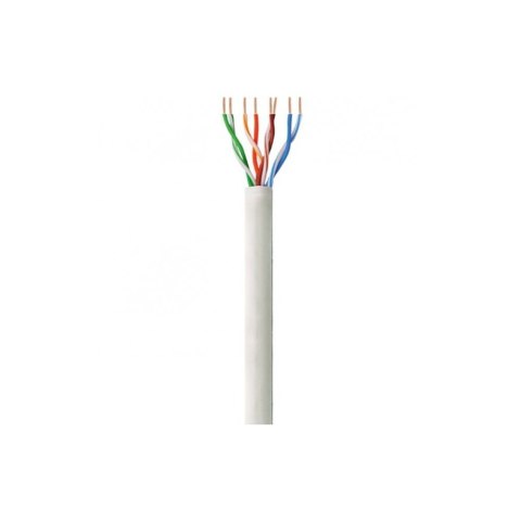 Techly Kabel instalacyjny skrętka Cat5e UTP 4x2 drut CCA 305m szary Techly Kabel instalacyjny skrętka Cat5e UTP 4x2 drut CCA 305m szary