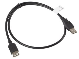 Lanberg Przedłużacz kabla USB 2.0 AM-AF 70cm czarny