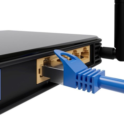 Extralink Kabel sieciowy LAN Patchcord CAT.6A S/FTP 5m 10G foliowana skręcona para, miedziany