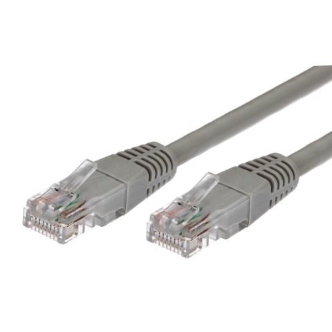 TB Kabel Patchcord miedziany kat.6 RJ45 UTP 1m. szary TB Kabel Patchcord miedziany kat.6 RJ45 UTP 1m. szary