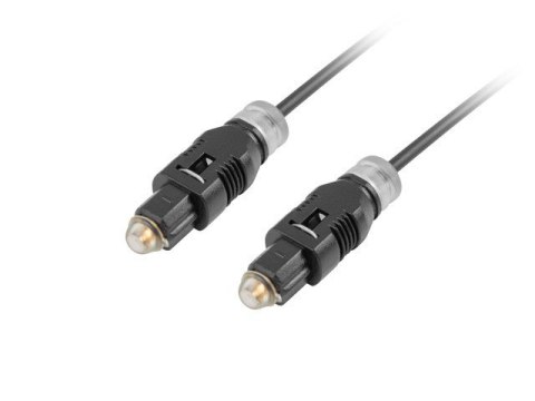 Lanberg Kabel optyczny toslink CA-TOSL-10CC-0010-BK 1M Lanberg Kabel optyczny toslink CA-TOSL-10CC-0010-BK 1M