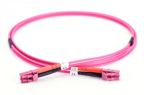 Digitus Patch cord światłowodowy FO LC-LC MM 50/125 OM4 duplex LSOH 3m Digitus Patch cord światłowodowy FO LC-LC MM 50/125 OM4 duplex LSOH 3m
