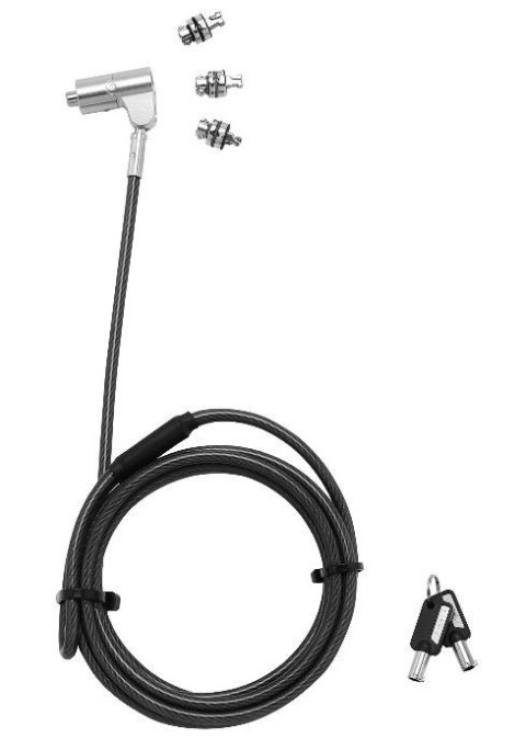 DICOTA Uniwersalna blokada linki, 3 Exchangeable heads fits D31699 DICOTA Uniwersalna blokada linki, 3 Exchangeable heads fits D31699
