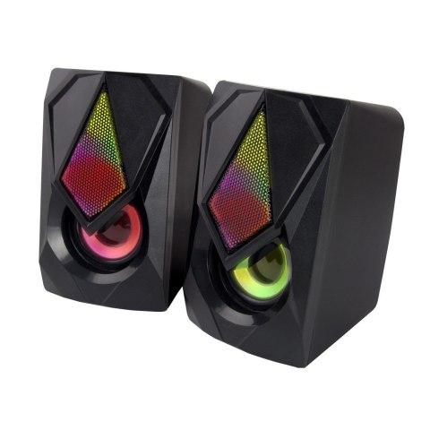 Esperanza Głośnik 2.0 USB Led Rainbow Boogie Esperanza Głośnik 2.0 USB Led Rainbow Boogie