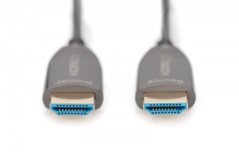 Digitus Kabel połączeniowy hybrydowy AOC HDMI 2.1 Ultra High Speed 8K/60Hz UHD HDMI A/HDMI A M/M 15m Czarny Digitus Kabel połączeniowy hybrydowy AOC HDMI 2.1 Ultra High Speed 8K/60Hz UHD HDMI A/HDMI A M/M 15m Czarny