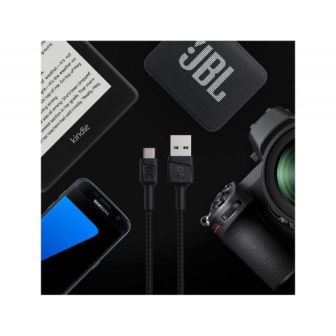 Green Cell Kabel GC PowerStream USB - Micro USB 30 cm, QC 3.0