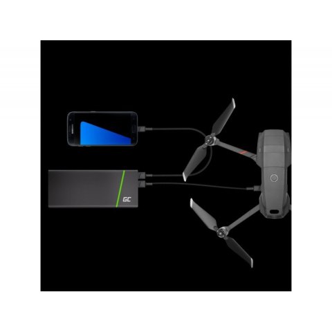 Green Cell Kabel GC PowerStream USB - Micro USB 30 cm, QC 3.0