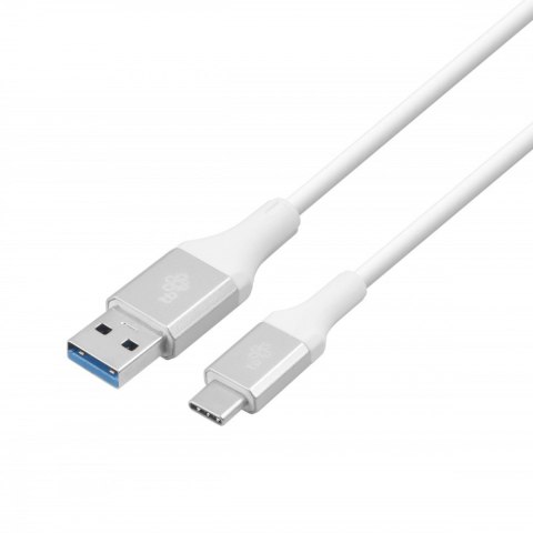 TB Kabel USB 3.0 - USB C 2m PREMIUM 3A biały TPE TB Kabel USB 3.0 - USB C 2m PREMIUM 3A biały TPE