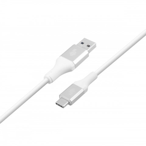 TB Kabel USB 3.0 - USB C 2m PREMIUM 3A biały TPE TB Kabel USB 3.0 - USB C 2m PREMIUM 3A biały TPE