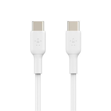 Belkin Kabel Booster Charge USB-C/USB-C PVC 2m, biały Belkin Kabel Booster Charge USB-C/USB-C PVC 2m, biały