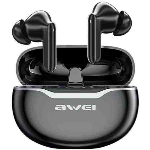 AWEI Słuchawki Bluetooth 5.3 T50 Pro TWS Black AWEI Słuchawki Bluetooth 5.3 T50 Pro TWS Black