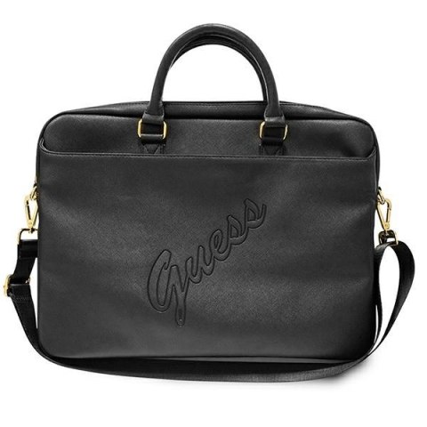 GUESS Torba do notebooka 16 cali Saffino GUCB15PUSASBK Czarna GUESS Torba do notebooka 16 cali Saffino GUCB15PUSASBK Czarna
