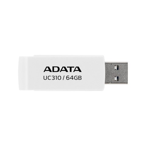 Adata Pendrive UC310 64GB USB3.2 biały Adata Pendrive UC310 64GB USB3.2 biały