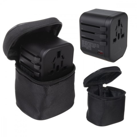 Maclean Adapter podróżny MCE238 N USB Maclean Adapter podróżny MCE238 N USB