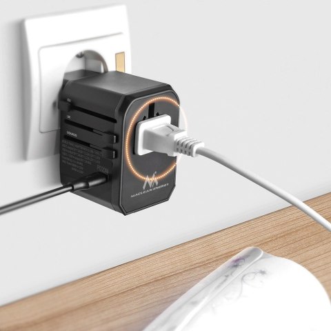 Maclean Adapter podróżny MCE238 N USB Maclean Adapter podróżny MCE238 N USB