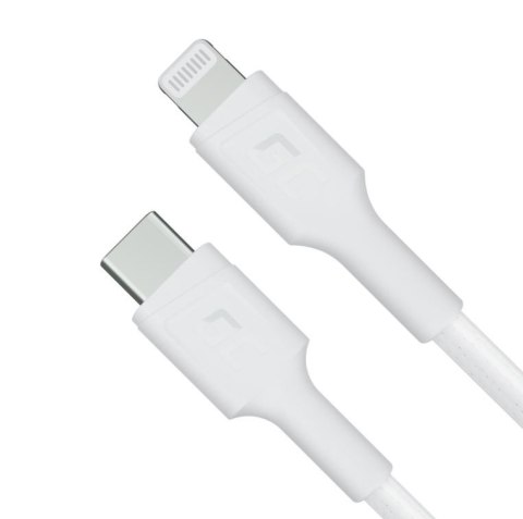 Green Cell Kabel PowerStream USB-C do Lightning 1m MFI, PD, biały
