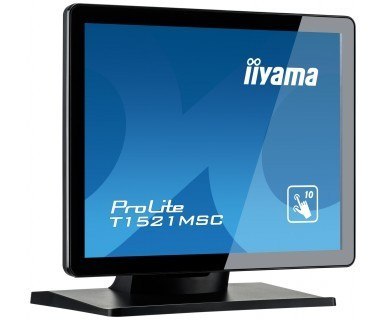 IIYAMA Monitor 15 T1521MSC-B1 POJEMNOŚCIOWY 10PKT.,TN,7H