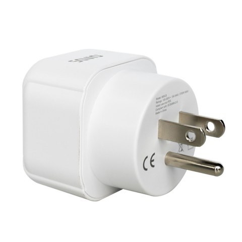 Savio Adapter podróżny, gniazdo EU wtyk US AP-03 Savio Adapter podróżny, gniazdo EU wtyk US AP-03