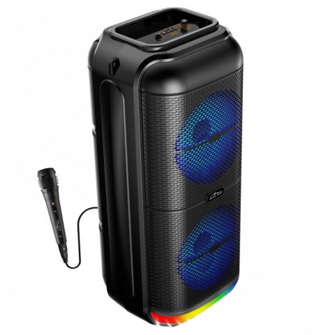 Media-Tech Głośnik BT POWER AUDIO MT3183 Karaoke/Bluetooth 5.3/FM/MP3/MicroSD/USB/AUX/Jack 6.3/USB-C/Iluminacja/RMS 50W/PMPO 900W Media-Tech Głośnik BT POWER AUDIO MT3183 Karaoke/Bluetooth 5.3/FM/MP3/MicroSD/USB/AUX/Jack 6.3/USB-C/Iluminacja/RMS 50W/PMPO 900W