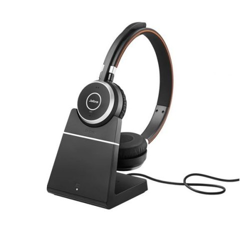 Jabra Słuchawki Evolve 65 TE Link 390a MS Stereo Stand Jabra Słuchawki Evolve 65 TE Link 390a MS Stereo Stand