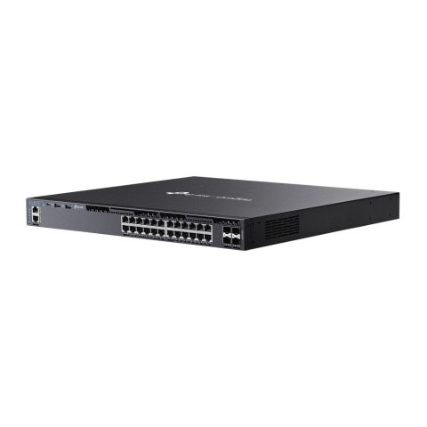 TP-LINK Przełącznik SG6428XHP switch zarządzalny 24 porty gigabitowe PoE+ 4 sloty SFP+ 10G TP-LINK Przełącznik SG6428XHP switch zarządzalny 24 porty gigabitowe PoE+ 4 sloty SFP+ 10G