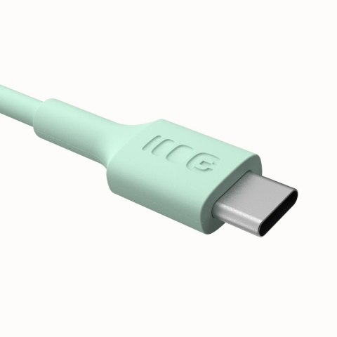 Green Cell Kabel USB-C-USB-C PowerFlex 100W silikonowy 0.3m zielony
