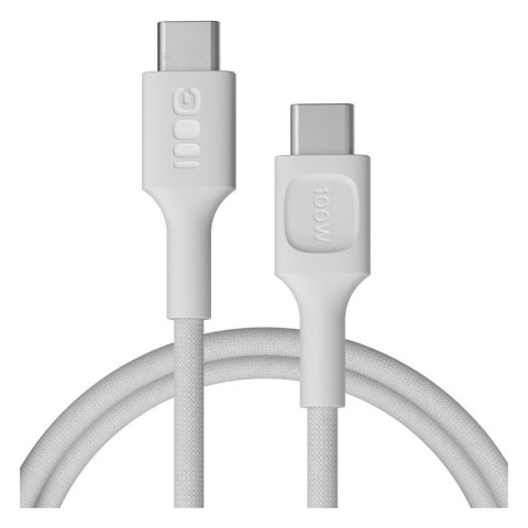 Green Cell Kabel USB-C-USB-C PowerStream 100W oplot 2m biały
