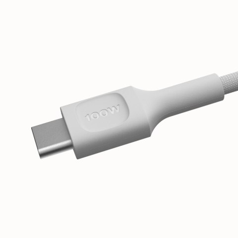 Green Cell Kabel USB-C-USB-C PowerStream 100W oplot 2m biały