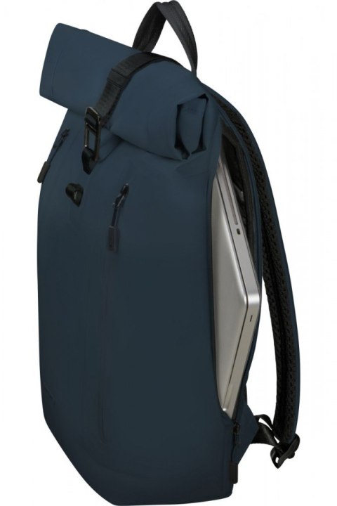 Samsonite Plecak na laptopa Coatify Biz RollTop 15,6 cala niebieski Samsonite Plecak na laptopa Coatify Biz RollTop 15,6 cala niebieski