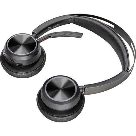 POLY Zestaw słuchawkowy z podstawką ładującą Focus 2 USB-C/A 9T9J5AA POLY Zestaw słuchawkowy z podstawką ładującą Focus 2 USB-C/A 9T9J5AA