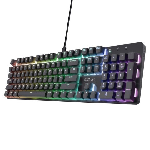 Trust Klawiatura mechaniczna GXT 871 Zora US RGB Trust Klawiatura mechaniczna GXT 871 Zora US RGB