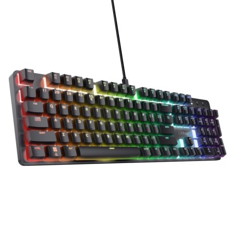 Trust Klawiatura mechaniczna GXT 871 Zora US RGB Trust Klawiatura mechaniczna GXT 871 Zora US RGB
