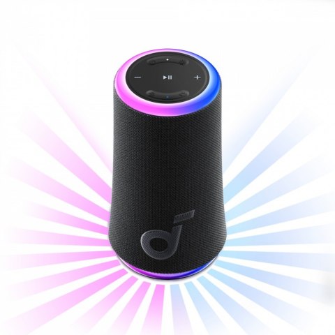Anker Głośnik Soundcore Glow RGB USB-C Bluetooth czarny
