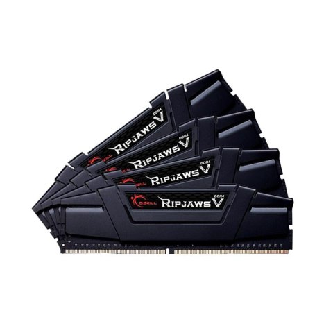 G.SKILL Pamięć DDR4 32GB (4x8GB) RipjawsV 3200MHz CL16 rev2 XMP2 Czarna G.SKILL Pamięć DDR4 32GB (4x8GB) RipjawsV 3200MHz CL16 rev2 XMP2 Czarna