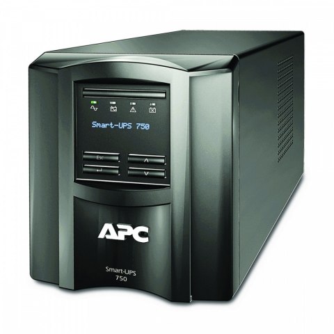 APC Zasilacz awaryjny Smart-UPS SMT750IC A/500W Tower SmartConnect USB RS232 APC Zasilacz awaryjny Smart-UPS SMT750IC A/500W Tower SmartConnect USB RS232