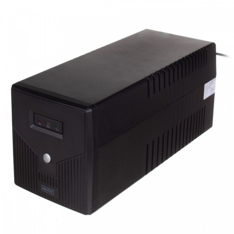 Digitus Zasilacz awaryjny UPS Line-Ineractive LED, 1000VA/600W, 2x12V/7Ah, AVR, 4xSCHUKO, USB, RS232, RJ45 Digitus Zasilacz awaryjny UPS Line-Ineractive LED, 1000VA/600W, 2x12V/7Ah, AVR, 4xSCHUKO, USB, RS232, RJ45