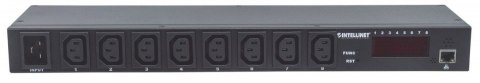 Intellinet Listwa zasilajaca rack 19 1U 110V-250V/16A 8 gniazd C13 zarządzalna IP Intellinet Listwa zasilajaca rack 19 1U 110V-250V/16A 8 gniazd C13 zarządzalna IP